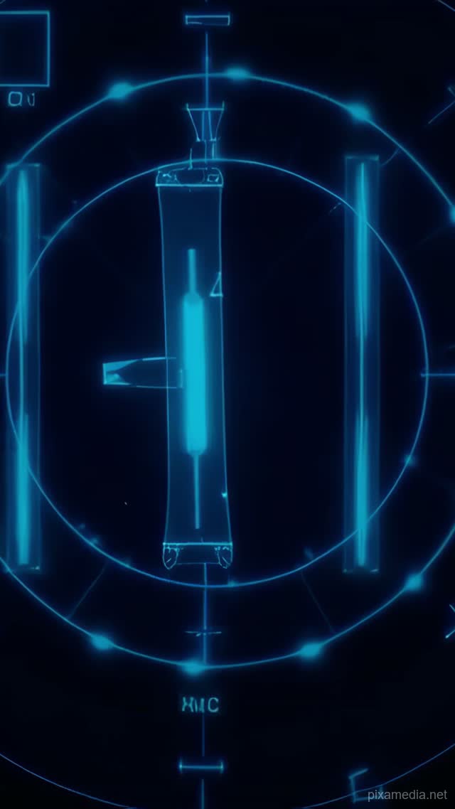 Digital Veil of Light - Motion Graphics AI stock